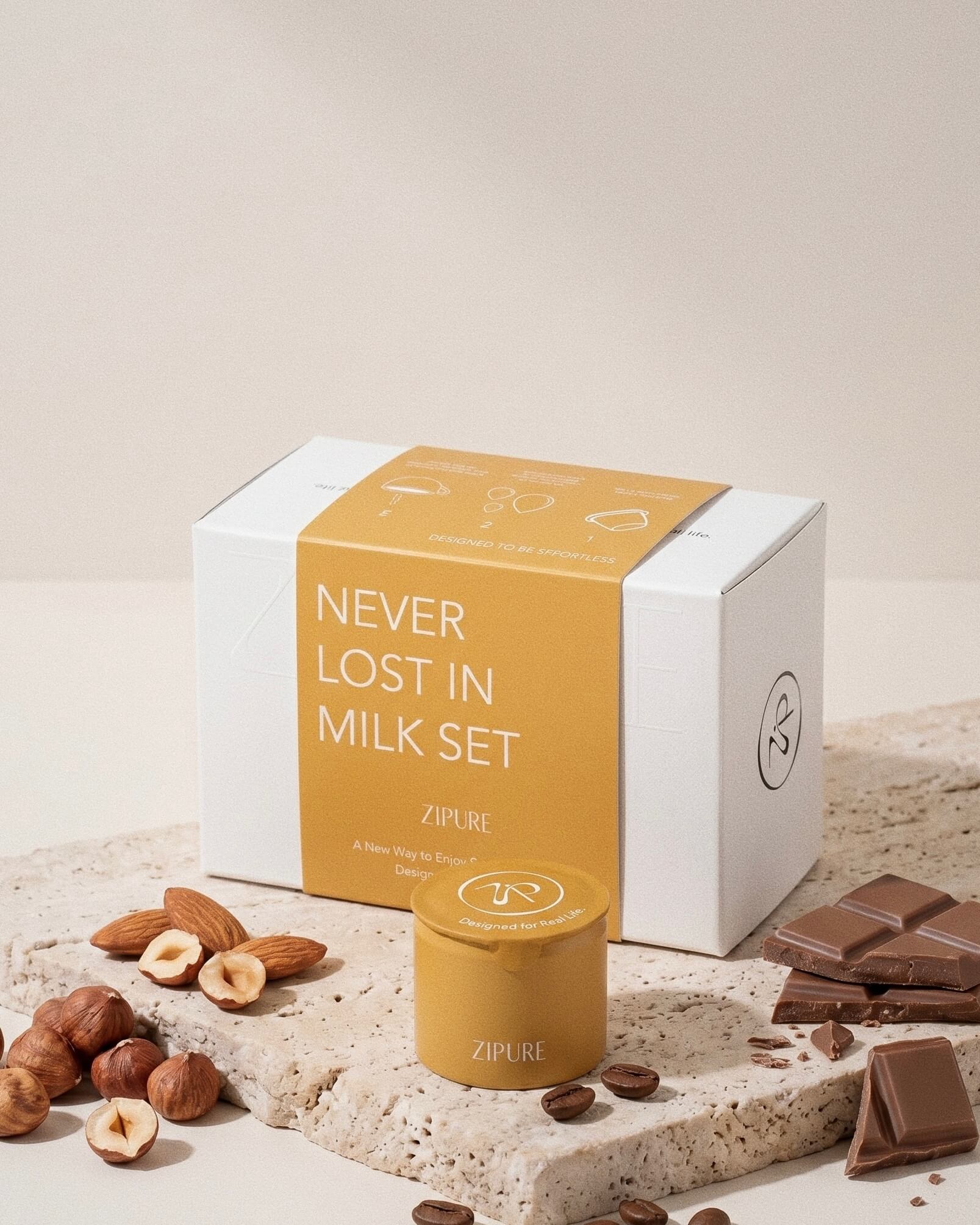 Never Lost in Milk - Latte Blend | ZIPURE | Freeze Dried Coffee